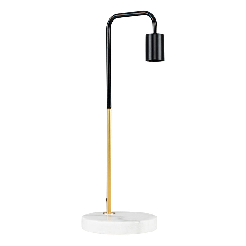 Marble Base Gold & Black Table Lamp