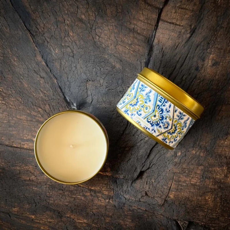 Lemoncello Tin Candle