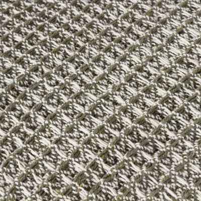 Sage Green Waffle Throw 150x200cm