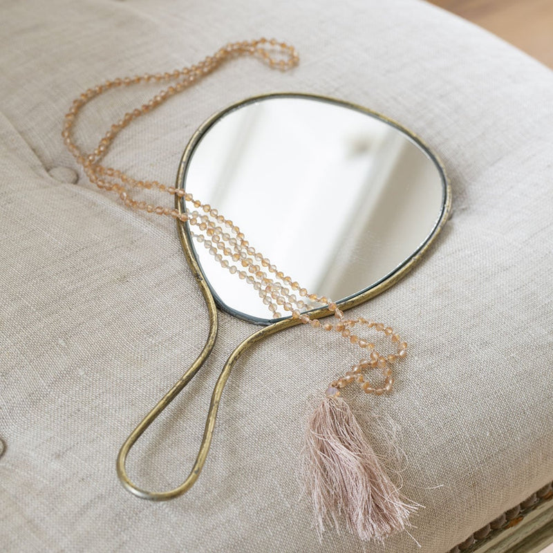 Gold Hand Mirror