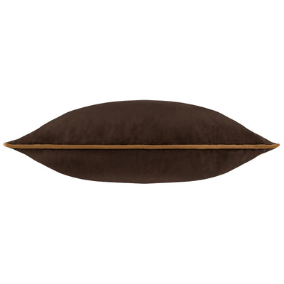 Chocolate/Caramel Velvet Cushion 45x45cm
