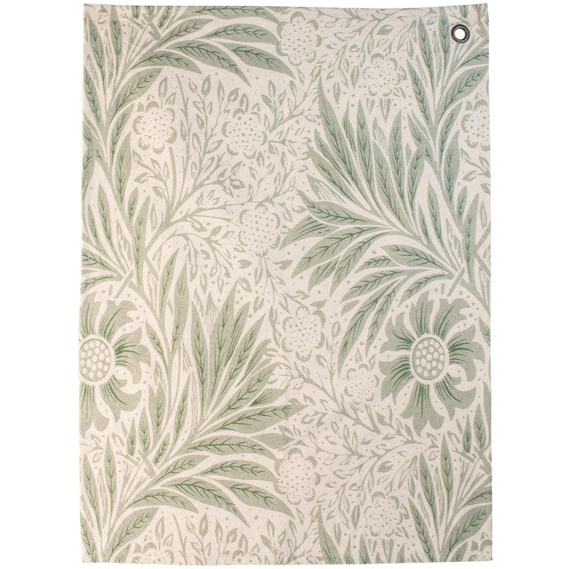 Green Botanical Kitchen Towel