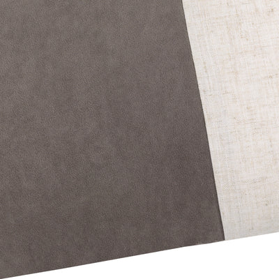 Taupe Split Velvet Cushion