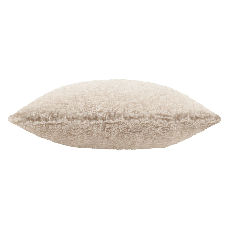 Natural Faux Sherling Cushion 45x45cm