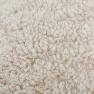 Natural Faux Sherling Cushion 45x45cm