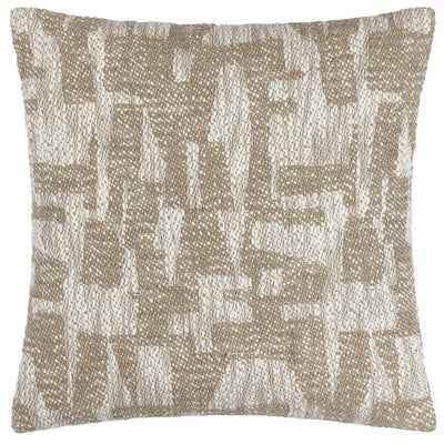 Taupe Jacquard Cushion 45x45cm