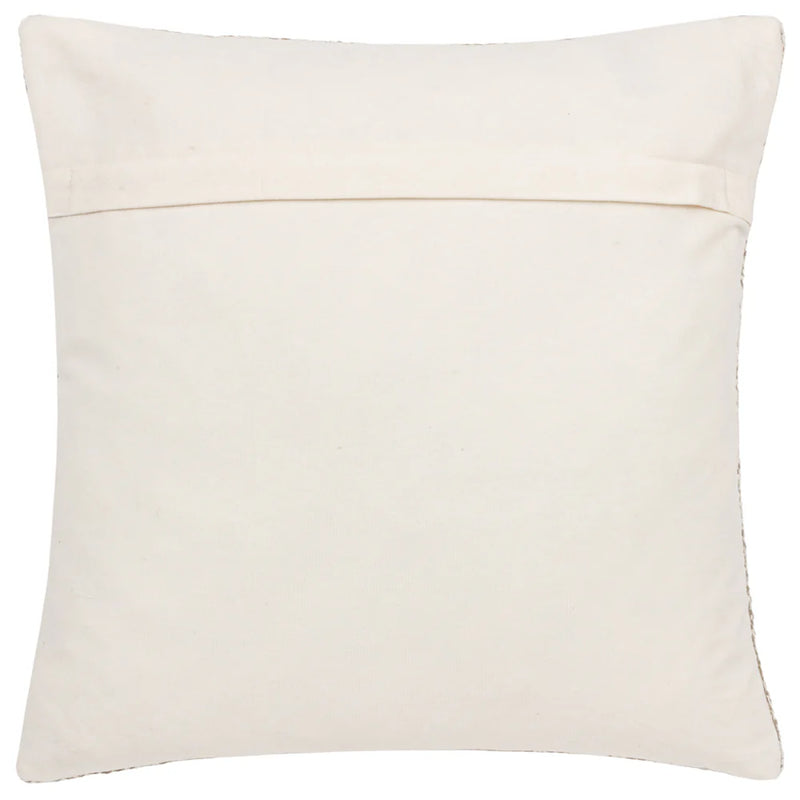 Taupe Jacquard Cushion 45x45cm