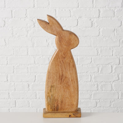 Wooden Rabbit Figure