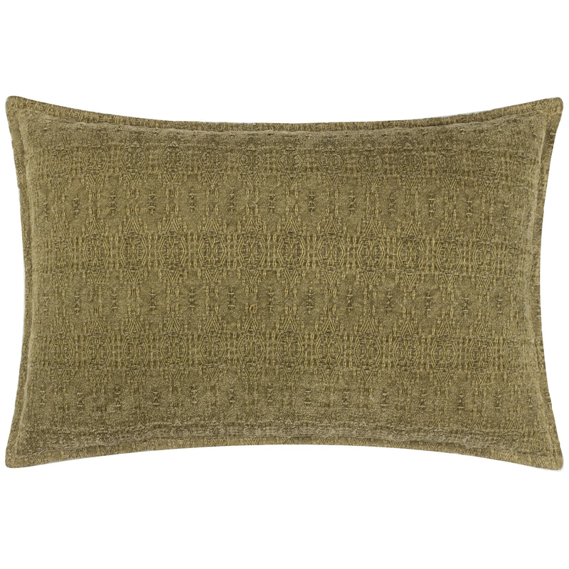 Textured Green Cushion 40x60cm