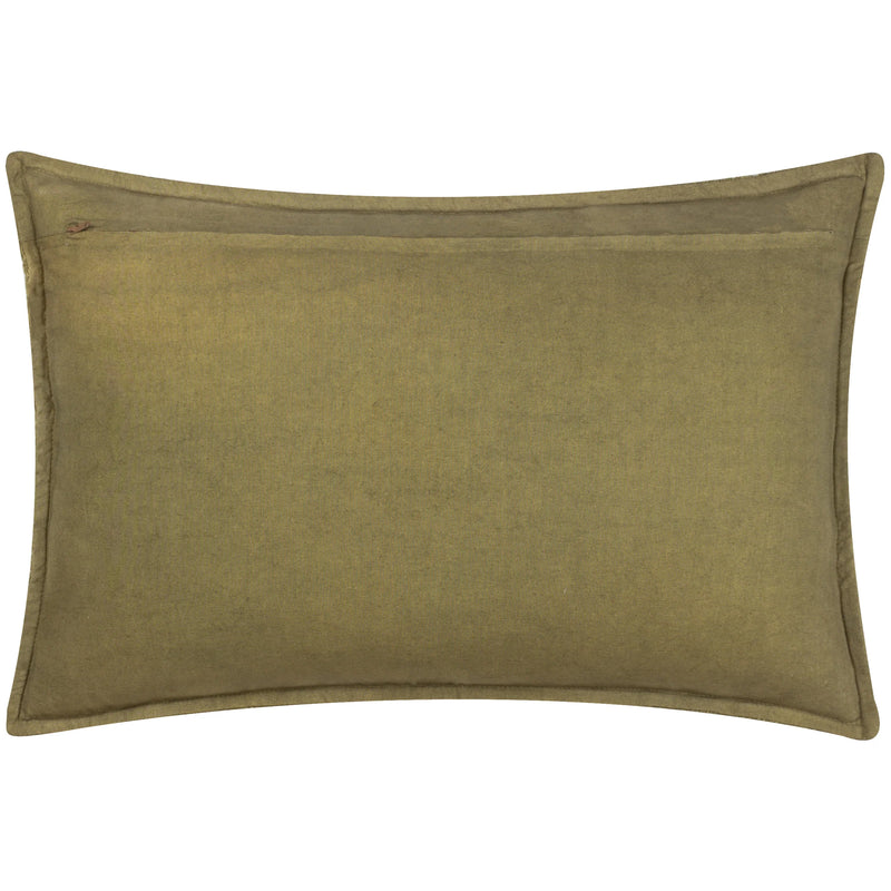 Textured Green Cushion 40x60cm