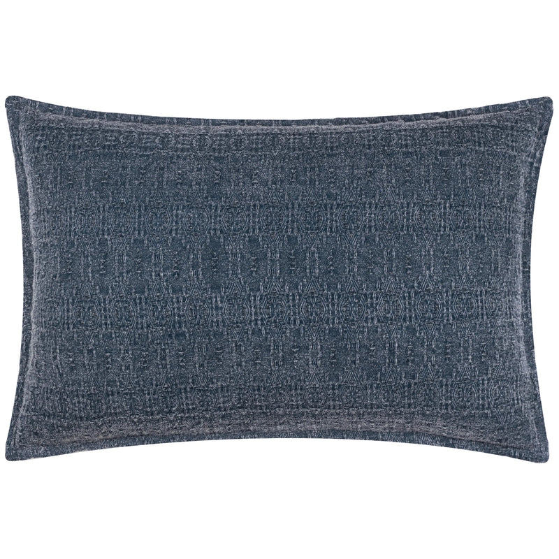 Textured Indigo Cushion 40x60cm