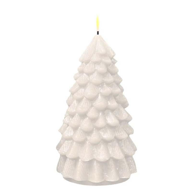 18cm LED White Christmas Tree Candle