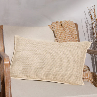 Natural Dimpled 40x60cm Cushion