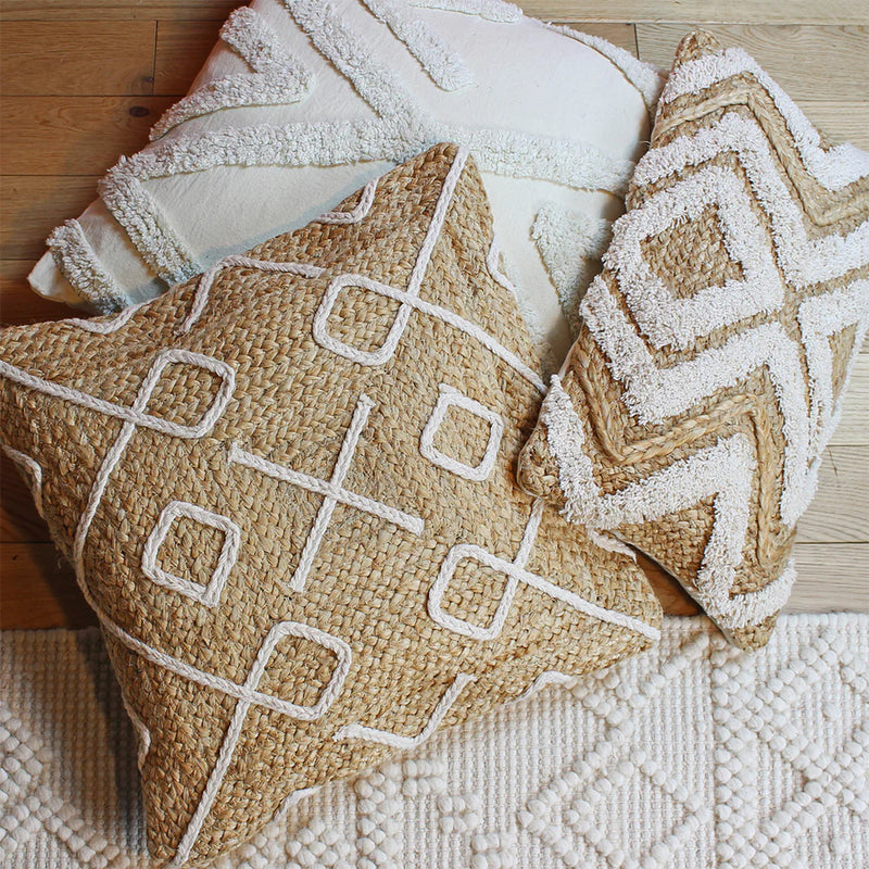 Roots Natural Jute Cushion