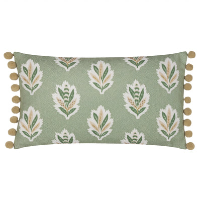 Sage Leaf Printed Cushion 30x50cm