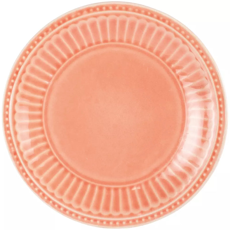 Coral Penny Stoneware Side Plate