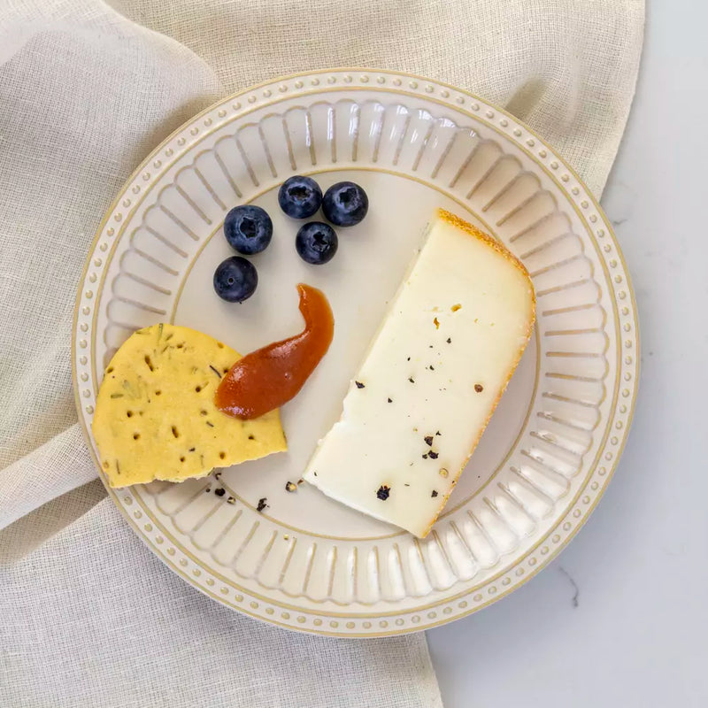 Cream Penny Stoneware Side Plate