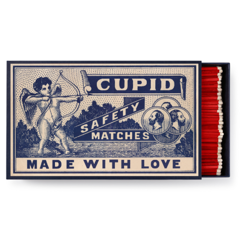 XL Cupid Print Luxury Matches