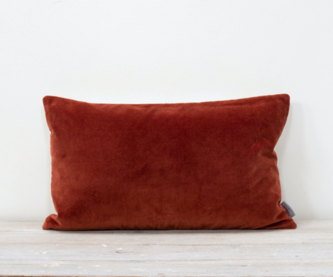 Rust Oblong Cushion 30x50