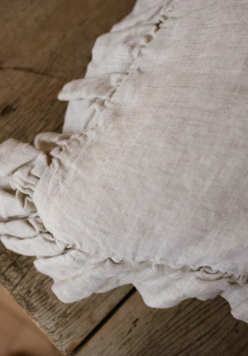 60x60cm Giant Natural Linen Cushion