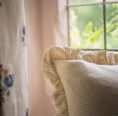 50x50cm Solene Frill Edge Cushion