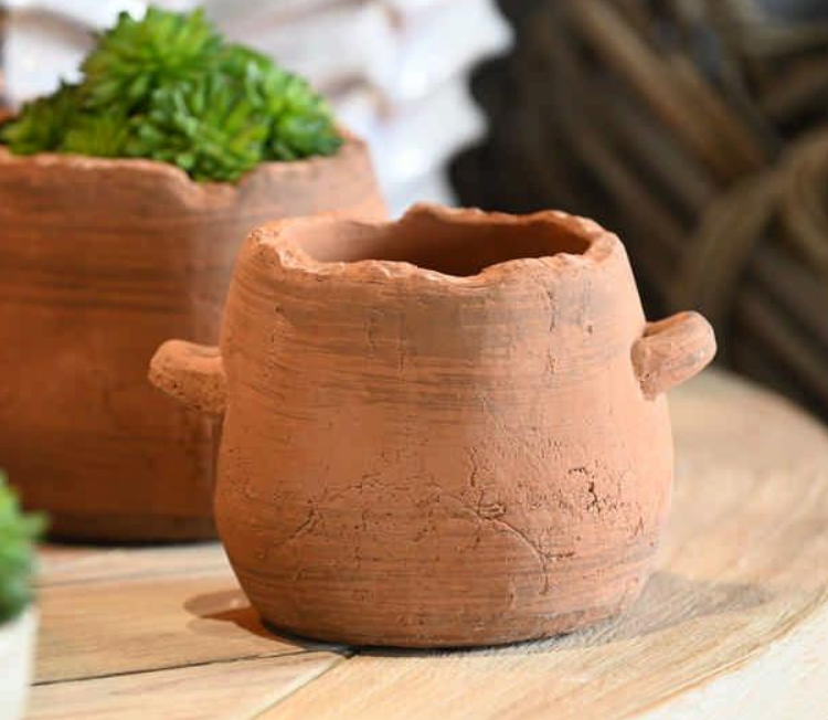 13cm Natural Terracotta Pot