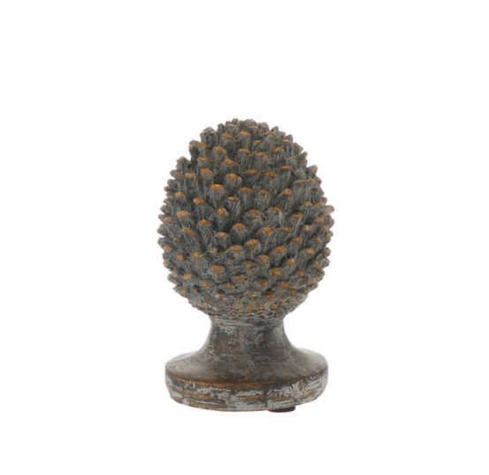 15cm Aged Effect Pinecone Ornament