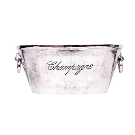 Champagne Cooler With Ring Handle