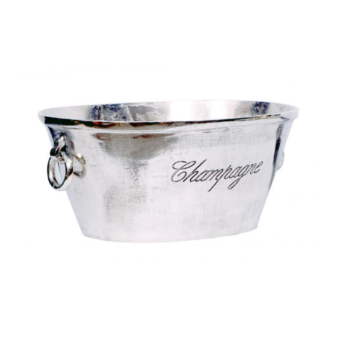 Champagne Cooler With Ring Handle