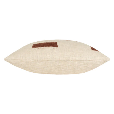 Pecan Slub Cotton Cushion 40x60cm