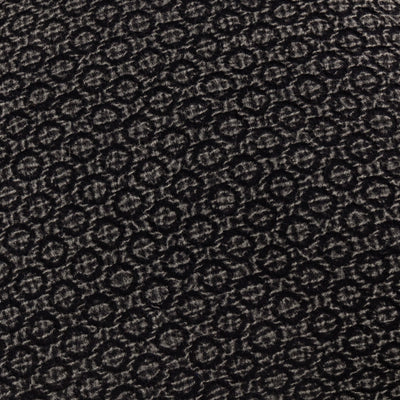 Textured Black Cotton Cushion 50x50cm