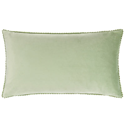 White & Sage Three Trees Embroidered Cushion 30x50cm