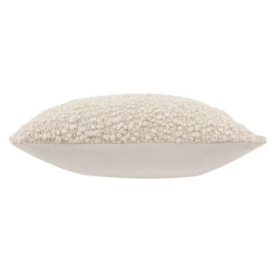 Cream Boucle Cushion