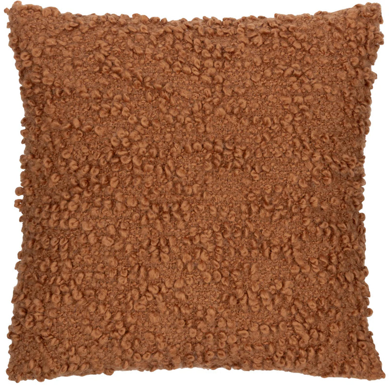 Ginger Boucle Cushion 45x45cm