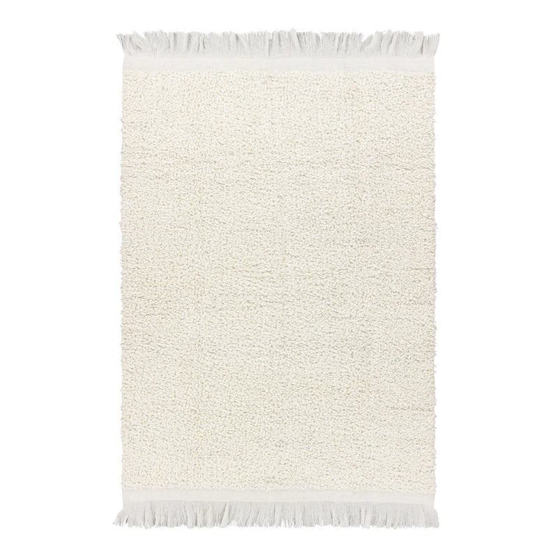 Cream Boucle 130x180cm Throw