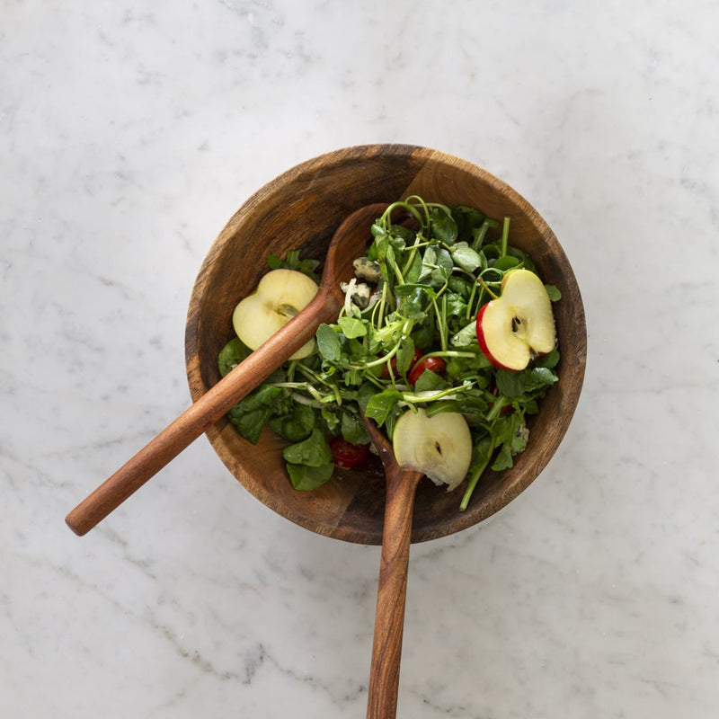 Mango Wood Salad Bowl