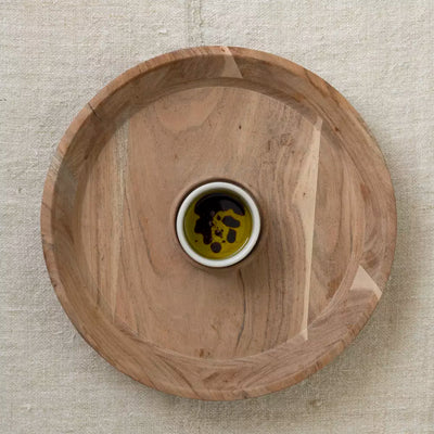 Acacia Chip & Dip Platter