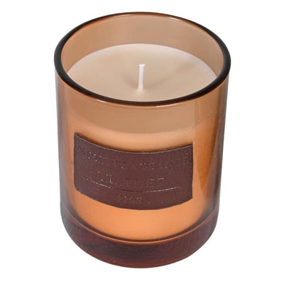 Vintage Leather Candle