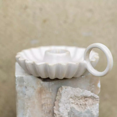 Harley Ceramic Candle Holder