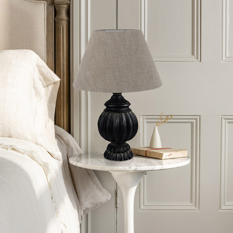 Table Lamp Antique Black