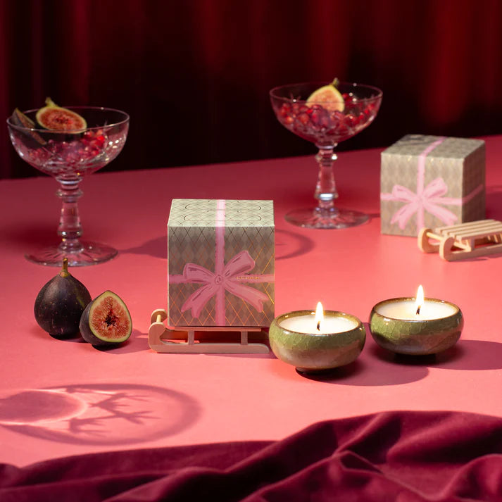 Christmas Bow Tealight (Box of 2)