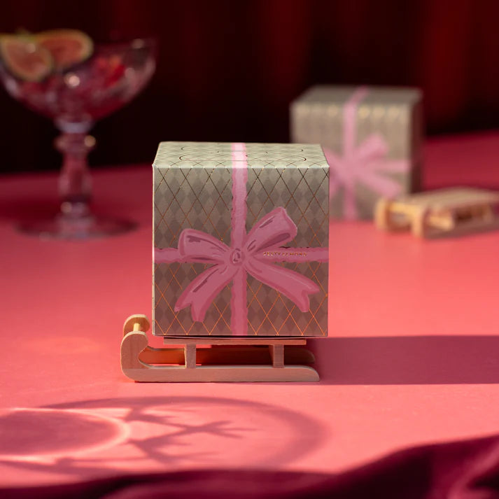 Christmas Bow Tealight (Box of 2)