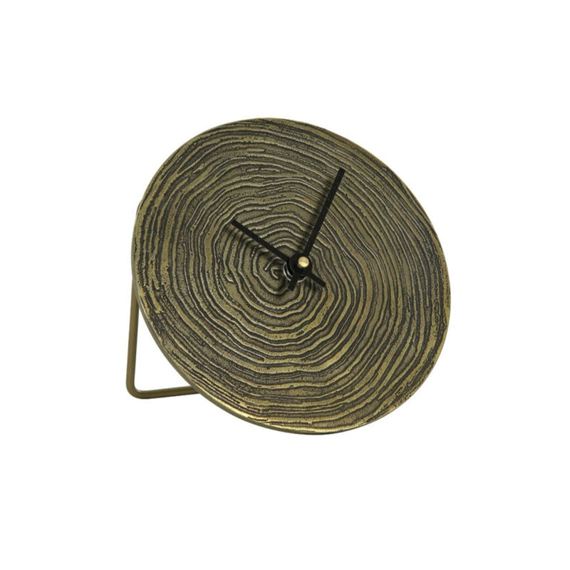 Antique Bronze Swirl Clock