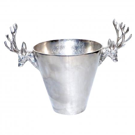 Champagne Cooler With Antler Handles