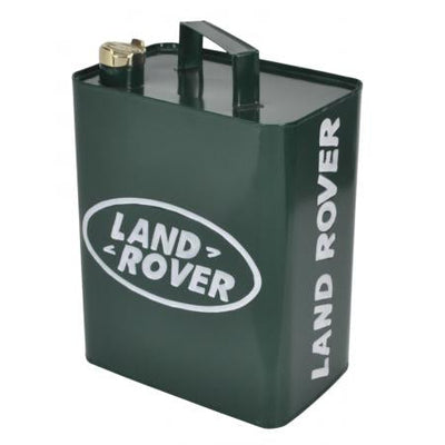 Green Land Rover Oil Can