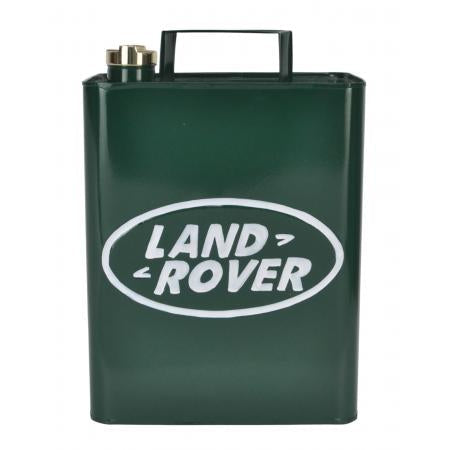 Green Land Rover Oil Can