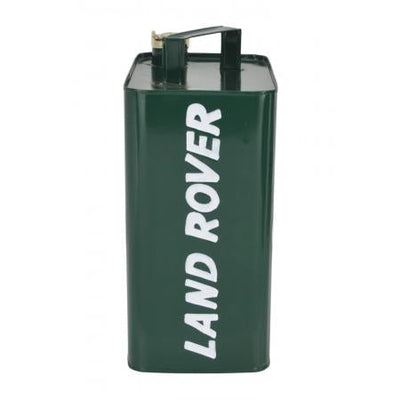 Green Land Rover Oil Can