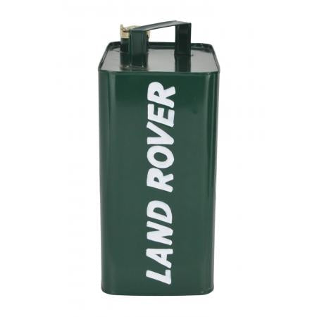 Green Land Rover Oil Can