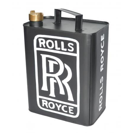 Black Rolls Royce Oil Can