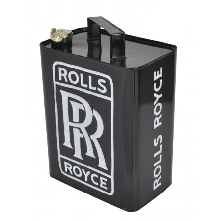 Black Rolls Royce Oil Can